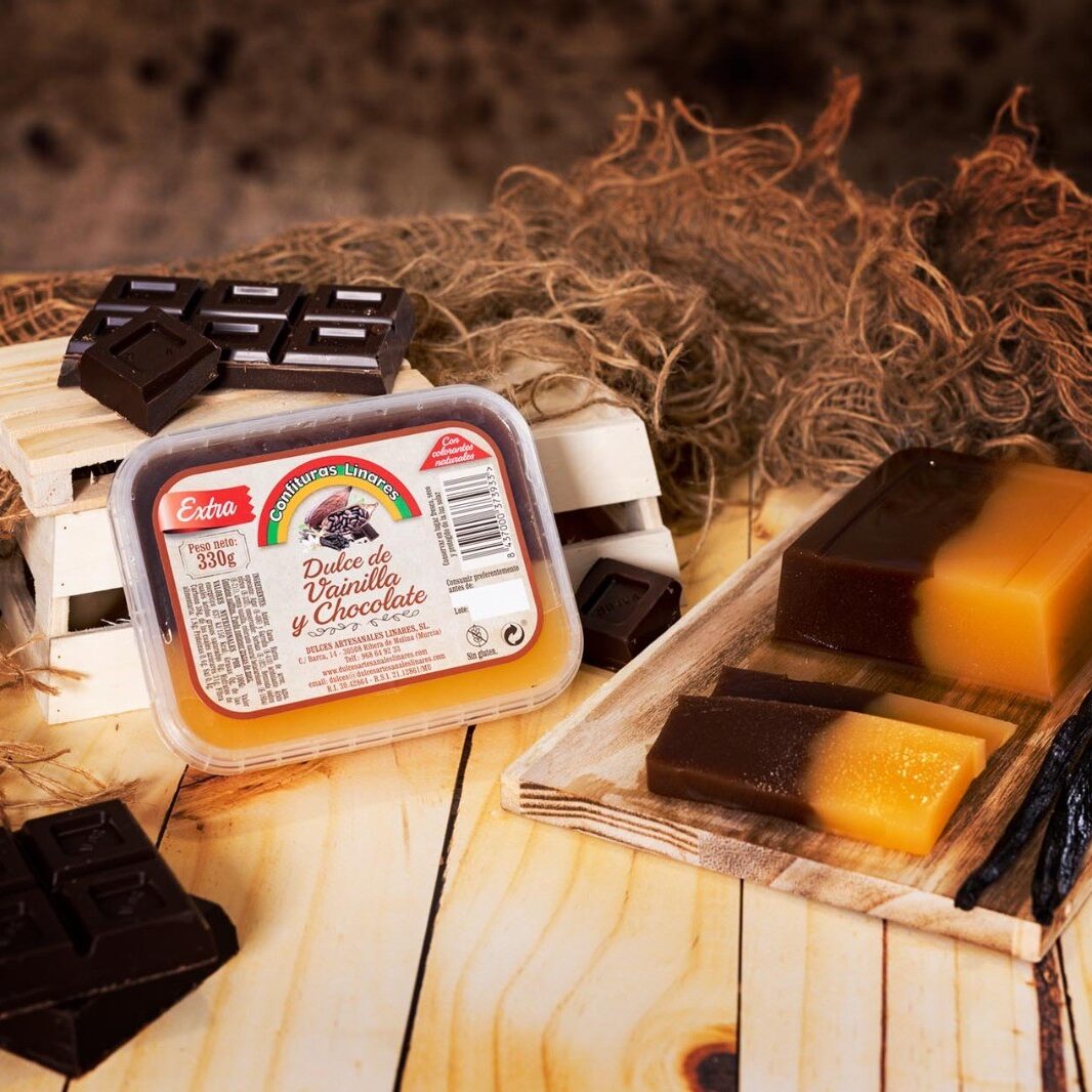 Confituras Linares - Dulce de Vainilla y Chocolate 330 gr
